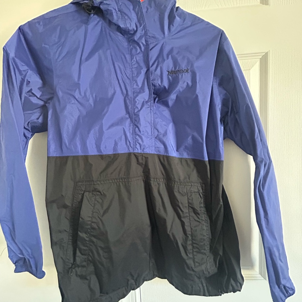 Marmot Two-Tone Blue and Black Jacket